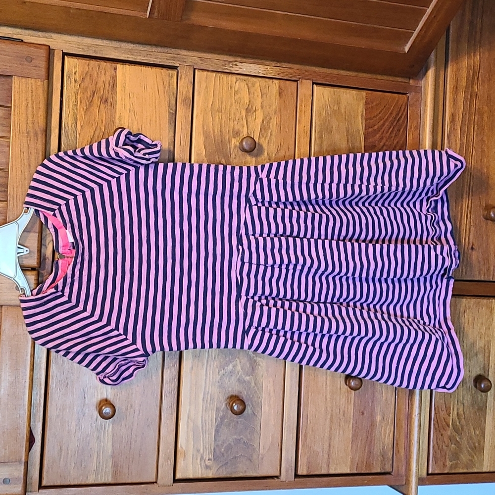 Cat & Jack Striped Zip Up Dress
